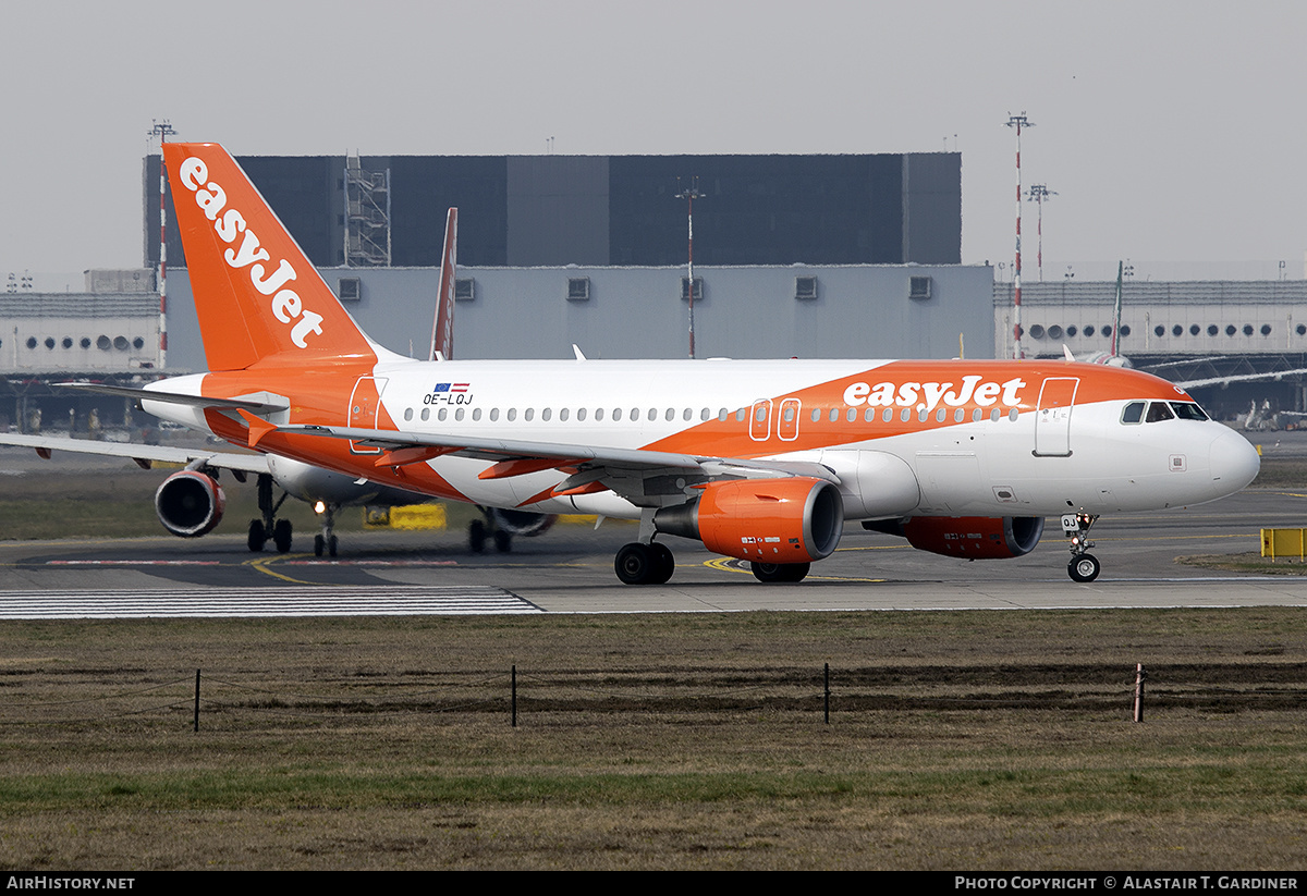 Aircraft Photo of OE-LQJ | Airbus A319-111 | EasyJet | AirHistory.net #526607