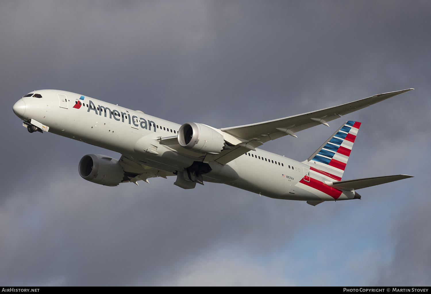 Aircraft Photo of N831AA | Boeing 787-9 Dreamliner | American Airlines | AirHistory.net #526611