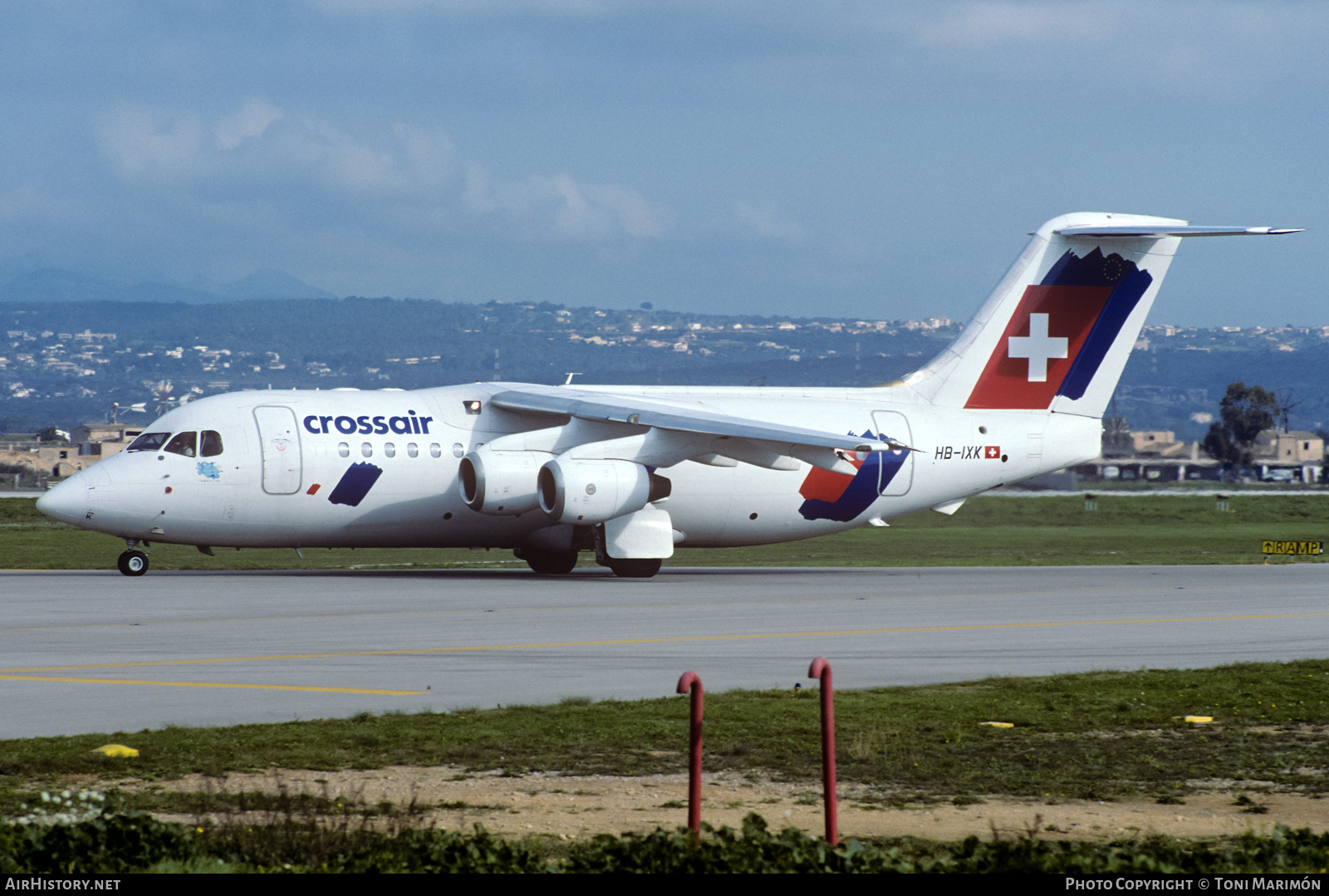 Aircraft Photo of HB-IXK | British Aerospace Avro 146-RJ85 | Crossair | AirHistory.net #526612