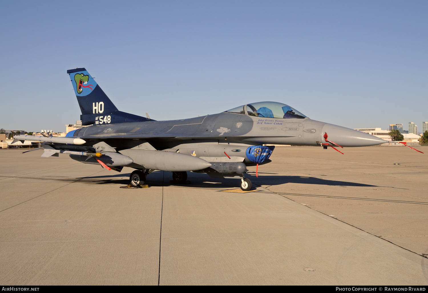 Aircraft Photo of 88-0548 / AF88-548 | General Dynamics F-16C Fighting Falcon | USA - Air Force | AirHistory.net #526616