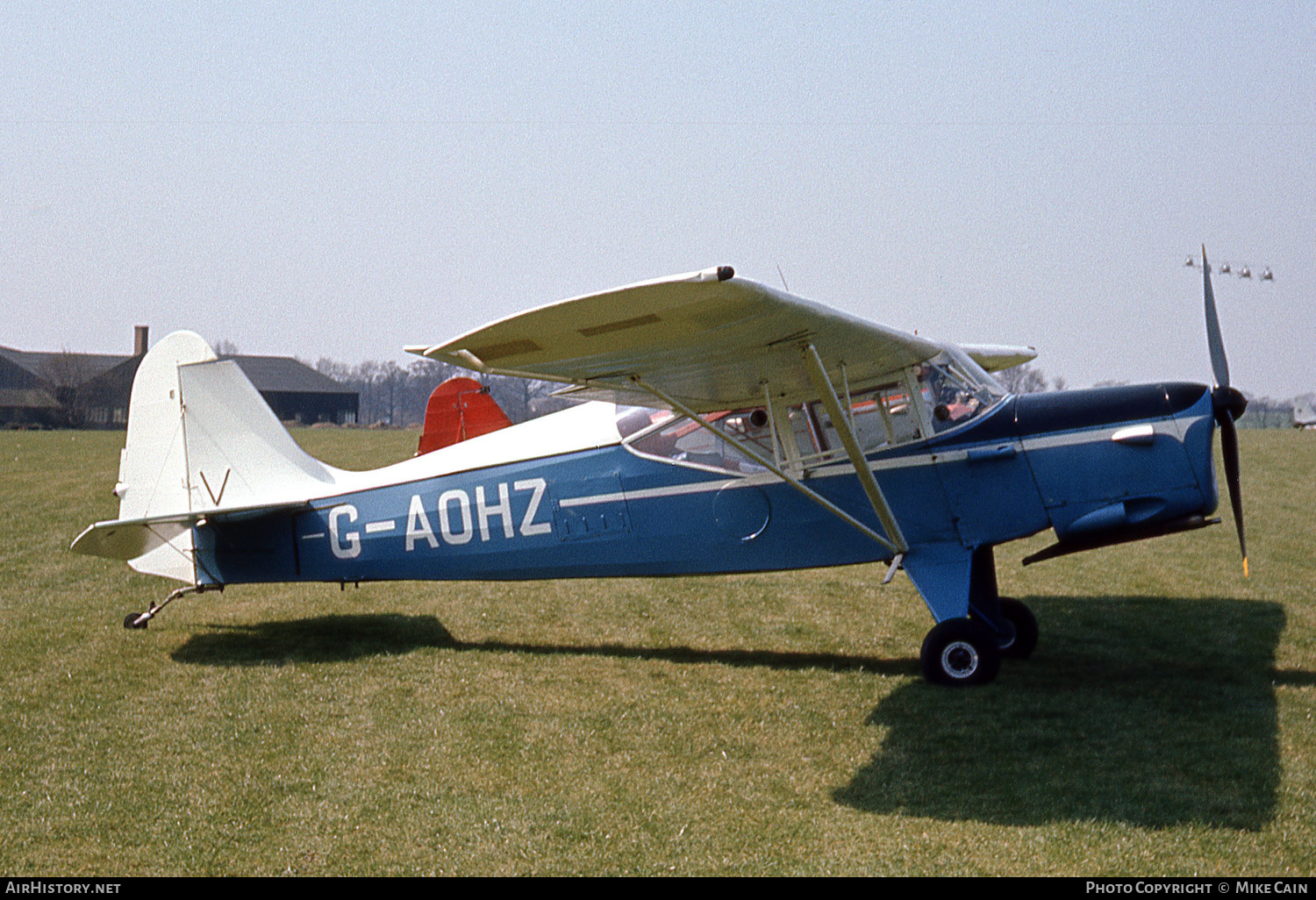 Aircraft Photo of G-AOHZ | Auster J-5P Autocar | AirHistory.net #526624