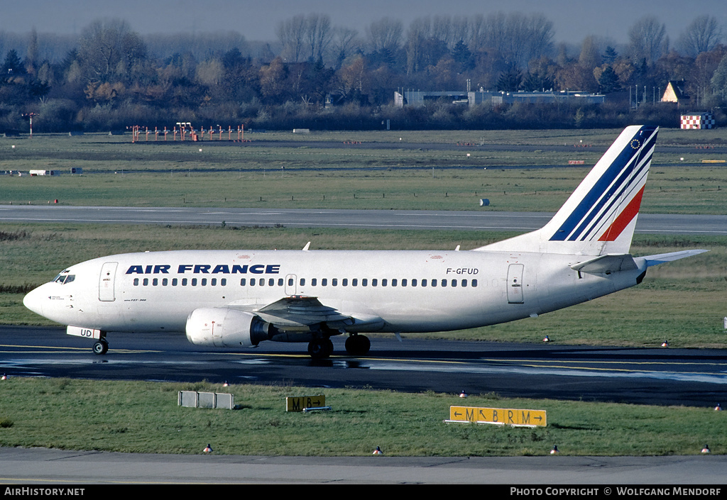 Aircraft Photo of F-GFUD | Boeing 737-33A | Air France | AirHistory.net #526625