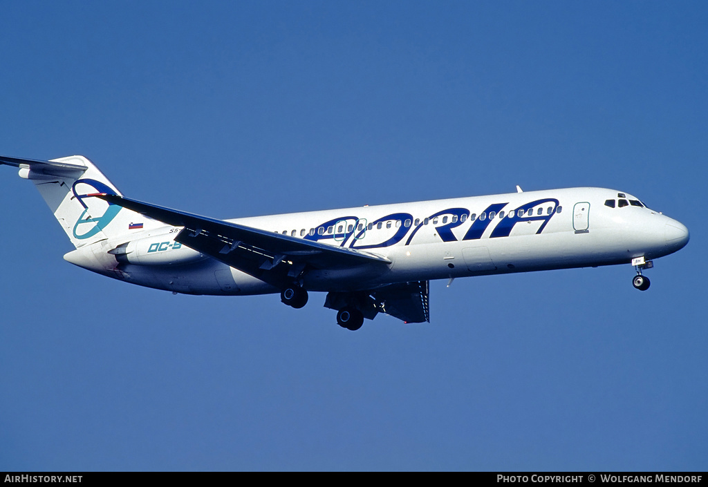 Aircraft Photo of S5-ABH | McDonnell Douglas DC-9-32 | Adria Airways | AirHistory.net #526628