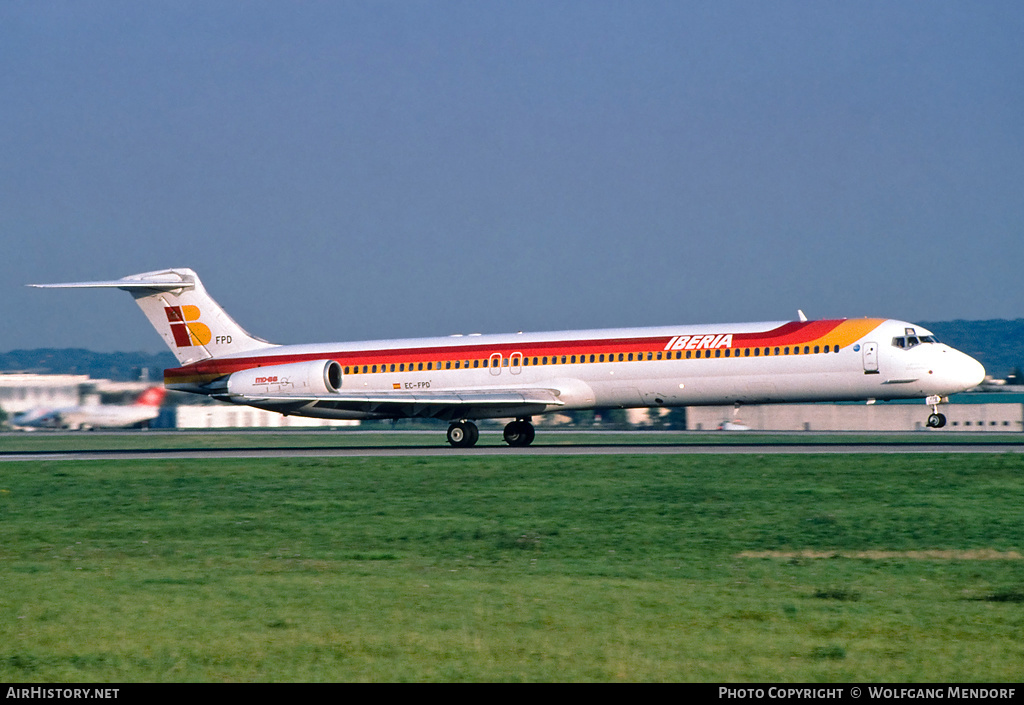 Aircraft Photo of EC-FPD | McDonnell Douglas MD-88 | Iberia | AirHistory.net #526629