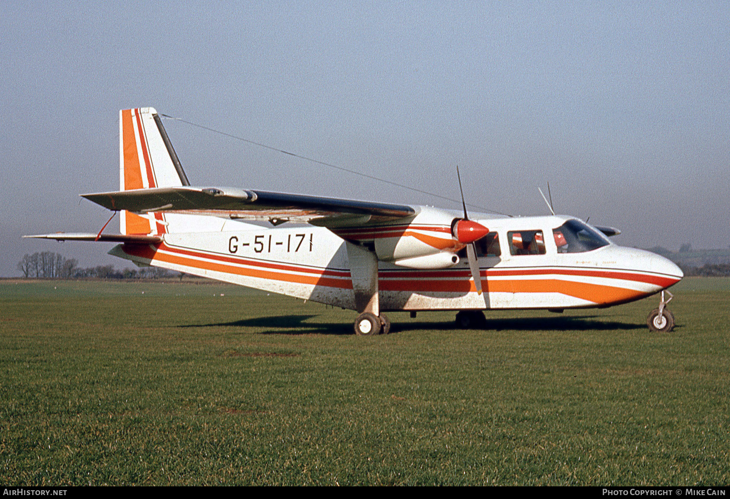 Aircraft Photo of G-51-171 / G-AYCW | Britten-Norman BN-2A-6 Islander | AirHistory.net #526633