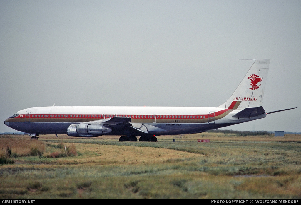 Aircraft Photo of LX-LGT | Boeing 707-344C | Eagle Air of Iceland - Arnarflug | AirHistory.net #526637