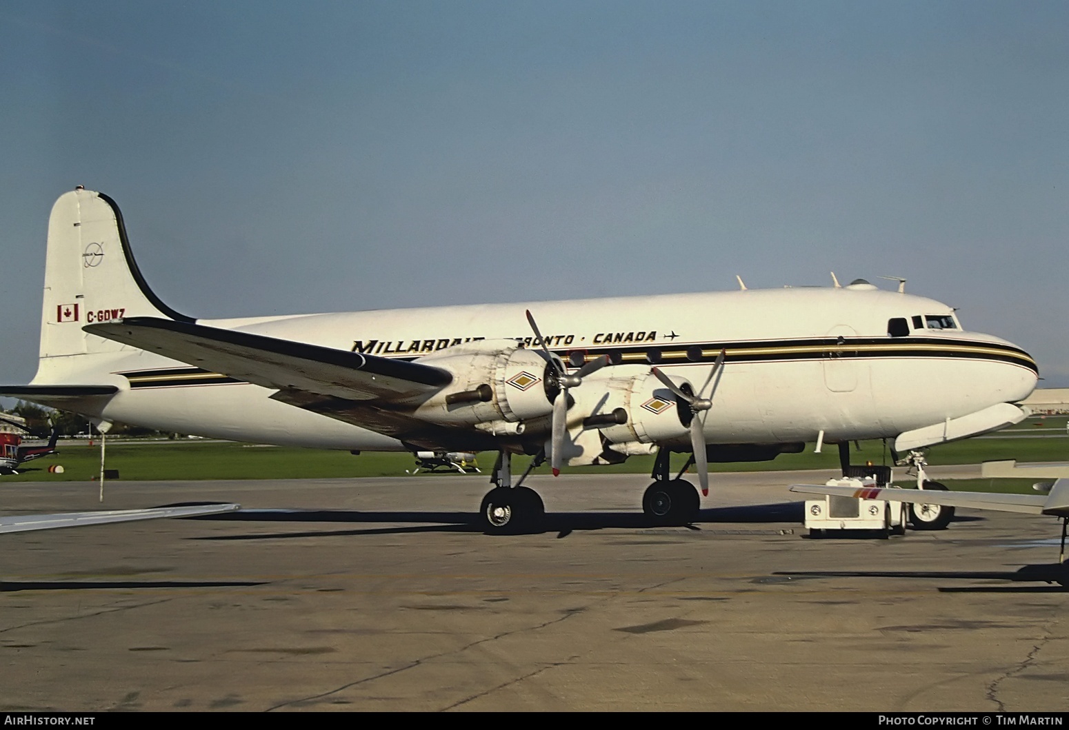 Aircraft Photo of C-GDWZ | Douglas C-54D Skymaster | Millardair | AirHistory.net #526663