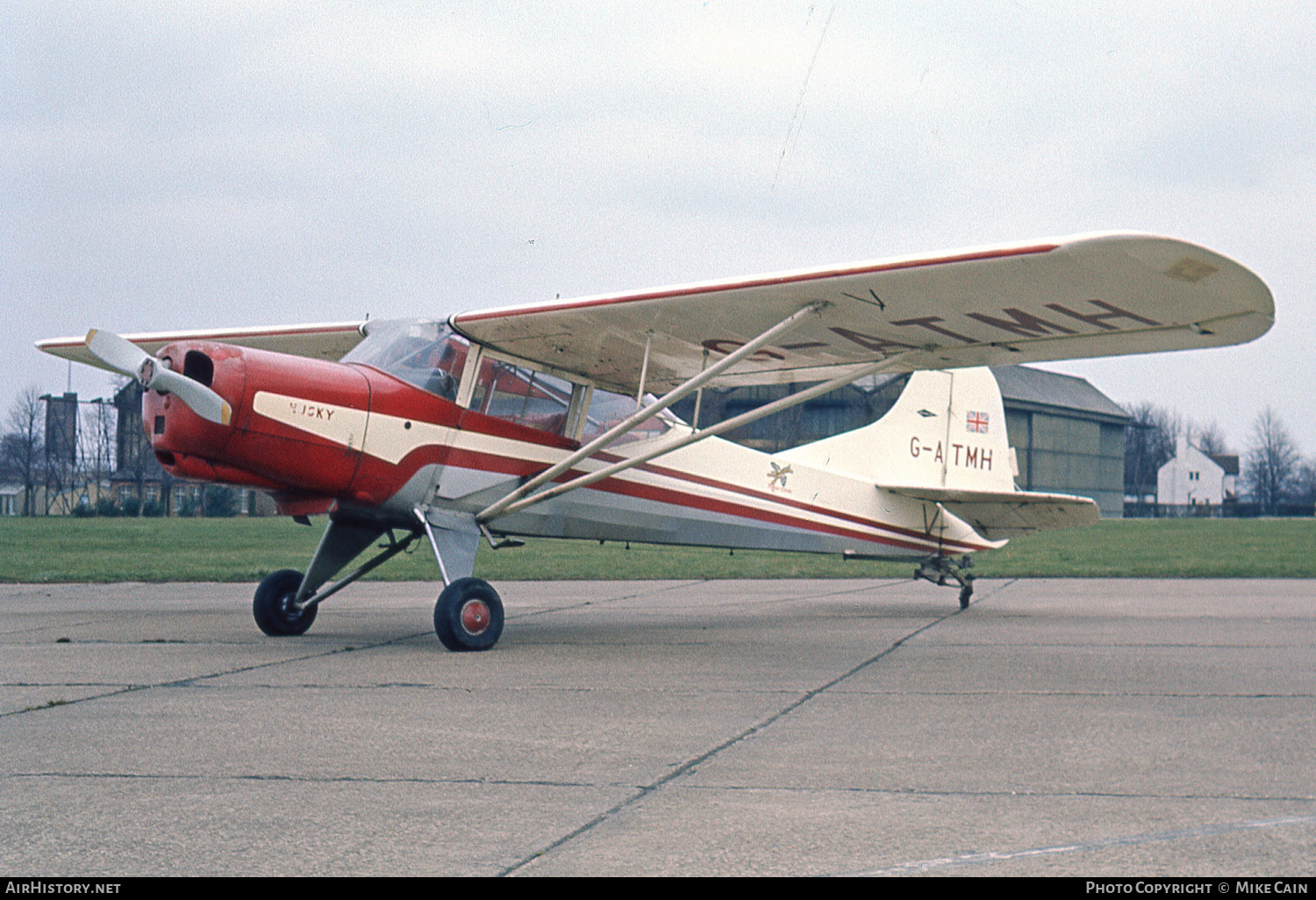 Aircraft Photo of G-ATMH | Beagle D-5/180 Husky | The Tiger Club | AirHistory.net #526669