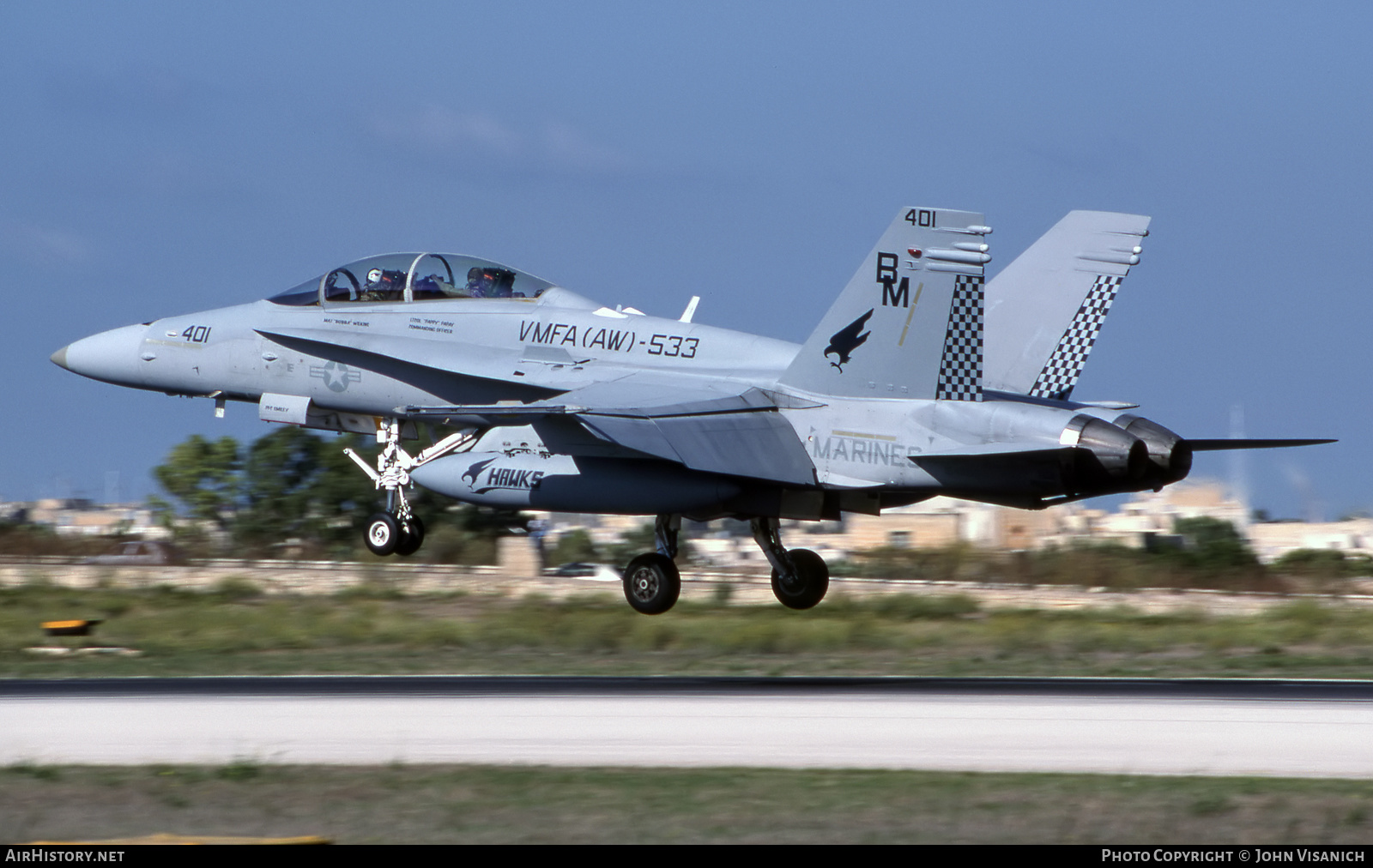 Aircraft Photo of 164866 | McDonnell Douglas F/A-18D Hornet | USA - Marines | AirHistory.net #526678