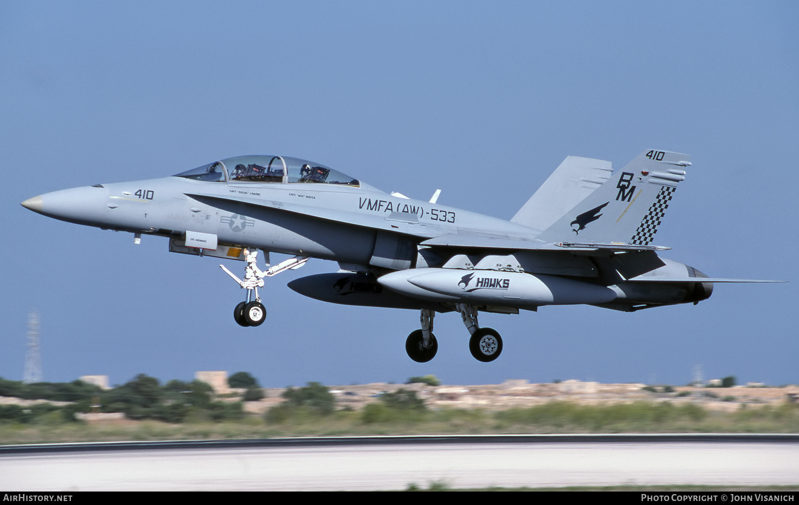 Aircraft Photo of 164884 | McDonnell Douglas F/A-18D Hornet | USA - Marines | AirHistory.net #526679
