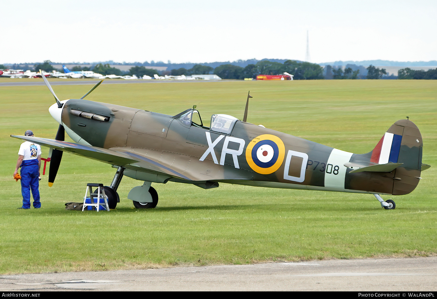 Aircraft Photo of G-AIST / P7308 | Supermarine 300 Spitfire Mk1A | UK - Air Force | AirHistory.net #526682