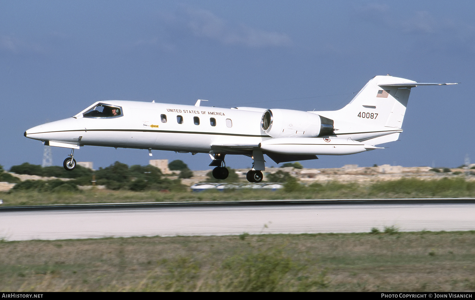 Aircraft Photo of 84-0087 / 40087 | Gates Learjet C-21A (35A) | USA - Air Force | AirHistory.net #526684