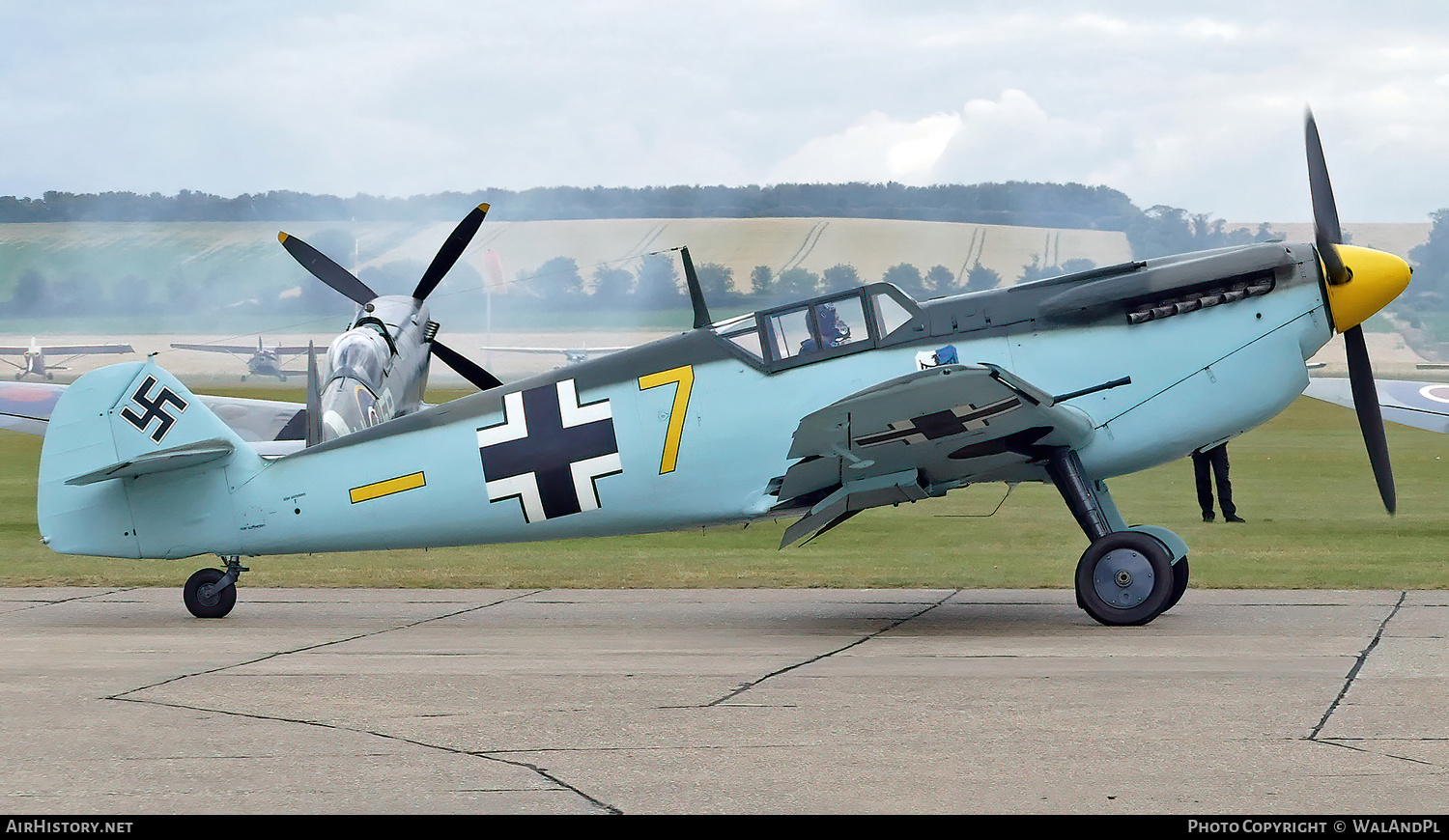 Aircraft Photo of G-AWHM | Hispano HA-1112-M1L Buchon | Germany - Air Force | AirHistory.net #526687