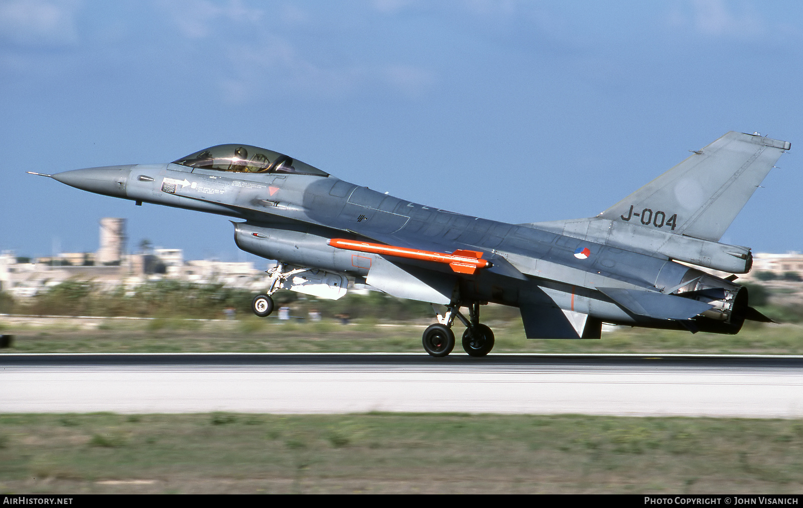 Aircraft Photo of J-004 | General Dynamics F-16A Fighting Falcon | Netherlands - Air Force | AirHistory.net #526689
