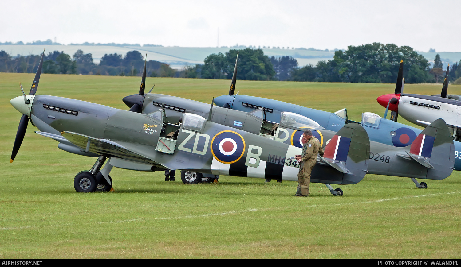 Aircraft Photo of G-ASJV / MH434 | Supermarine 361 Spitfire LF9B | UK - Air Force | AirHistory.net #526693