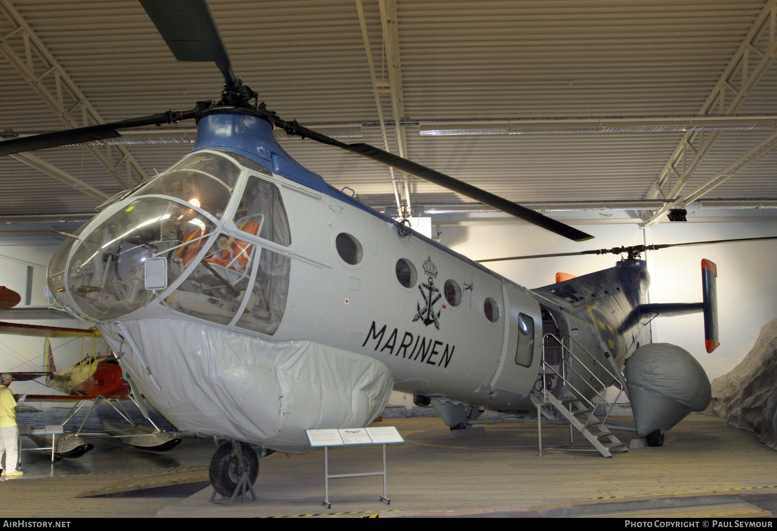 Aircraft Photo of 01001 | Vertol Hkp1 (44A) | Sweden - Navy | AirHistory.net #526699