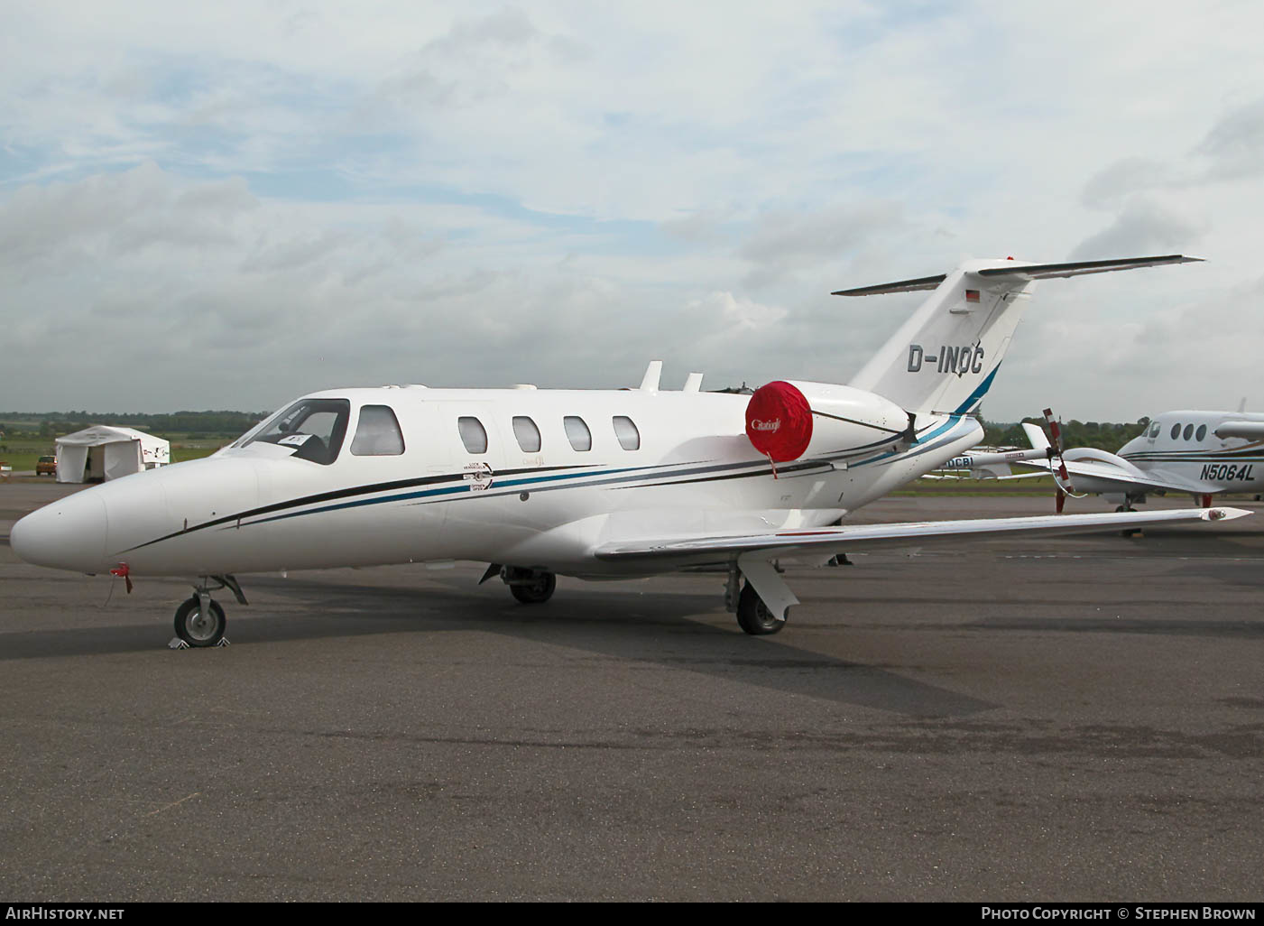 Aircraft Photo of D-INOC | Cessna 525 CitationJet CJ1 | AirHistory.net #526716