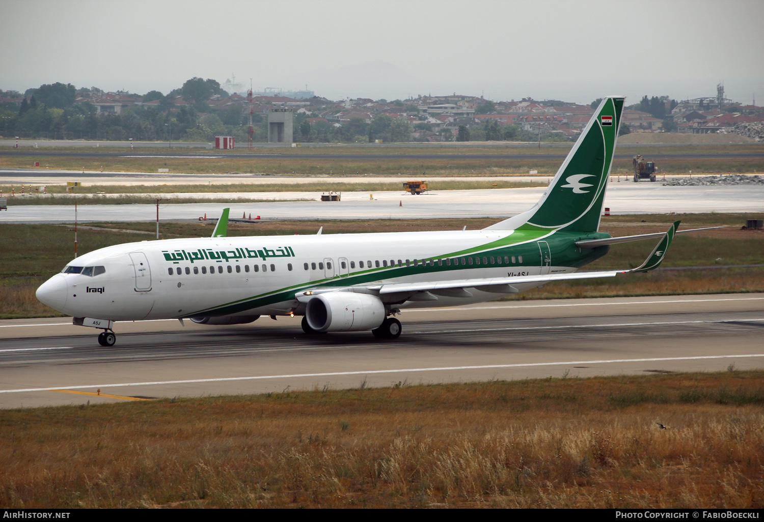Aircraft Photo of YI-ASJ | Boeing 737-81Z | Iraqi Airways | AirHistory.net #526720