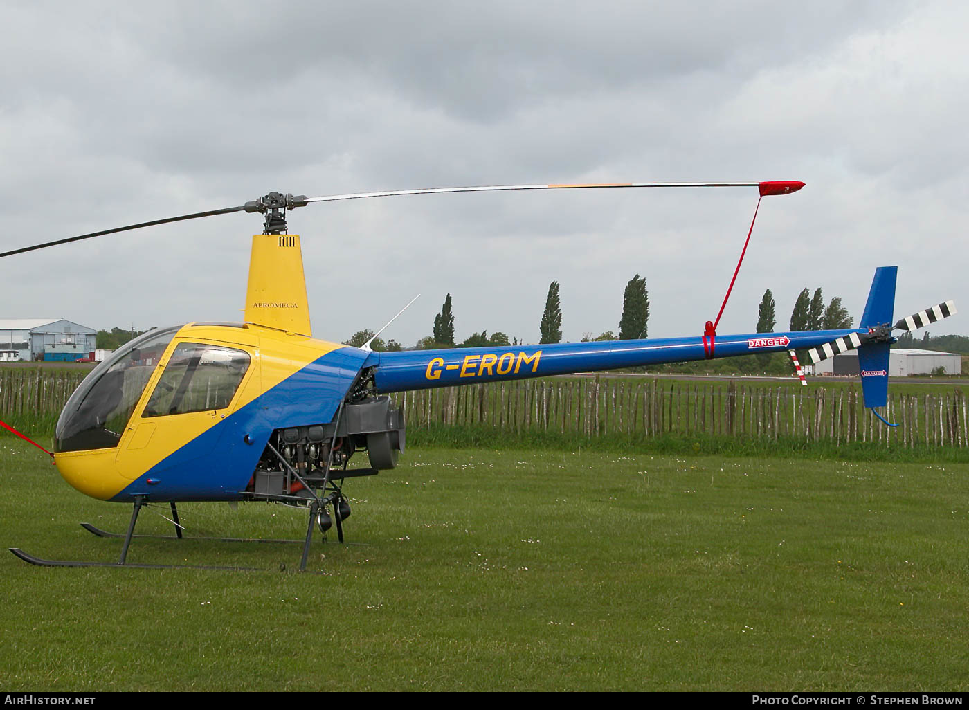 Aircraft Photo of G-EROM | Robinson R-22 Beta II | AirHistory.net #526724