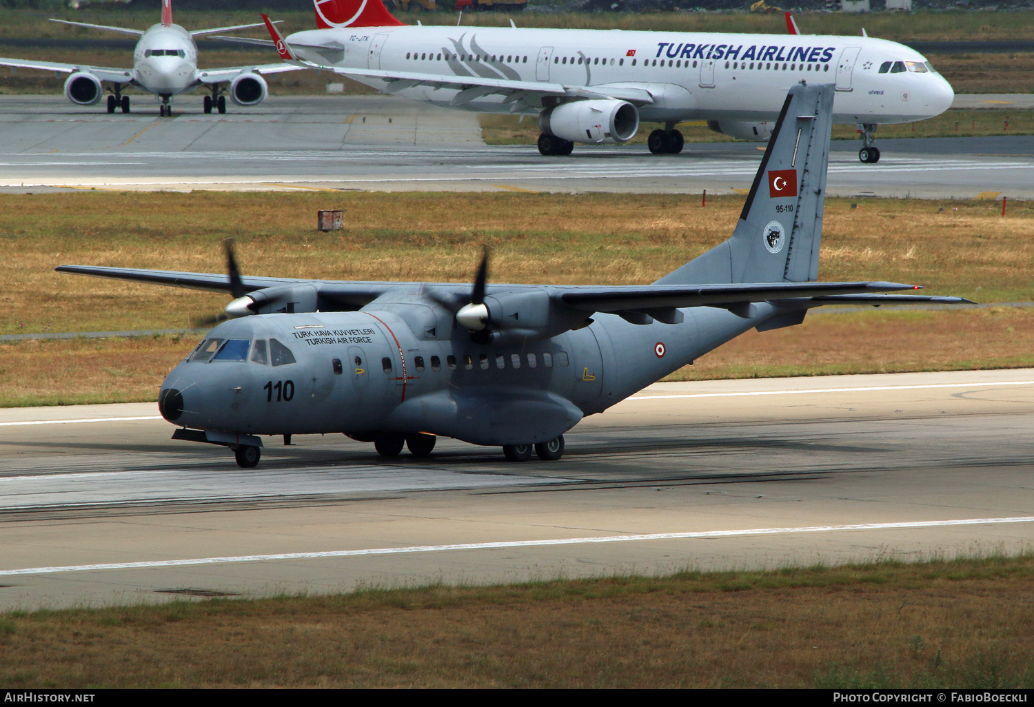Aircraft Photo of 95-110 | CASA/IPTN CN235-100 | Turkey - Air Force | AirHistory.net #526726