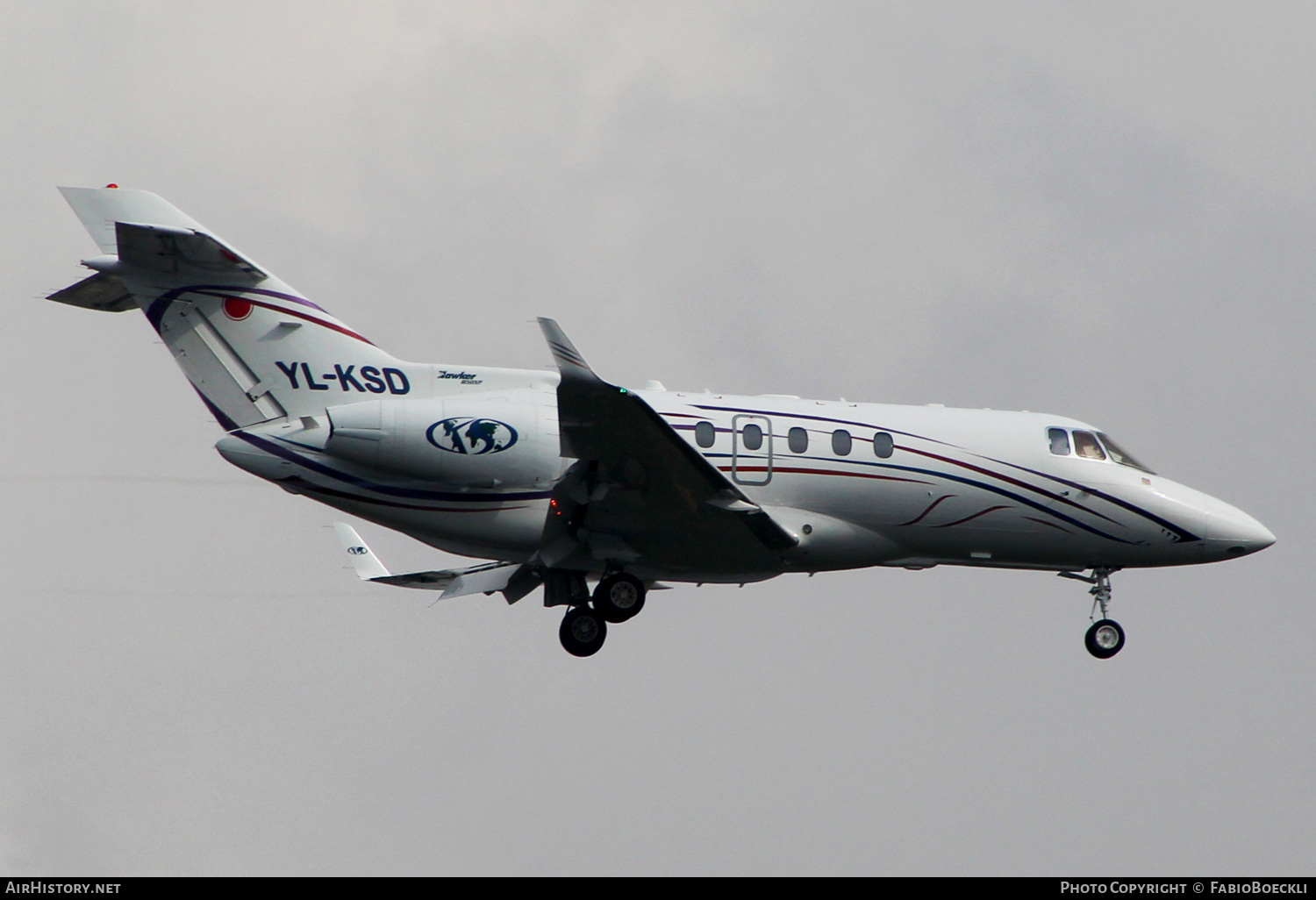 Aircraft Photo of YL-KSD | Hawker Beechcraft 850XP | AirHistory.net #526727