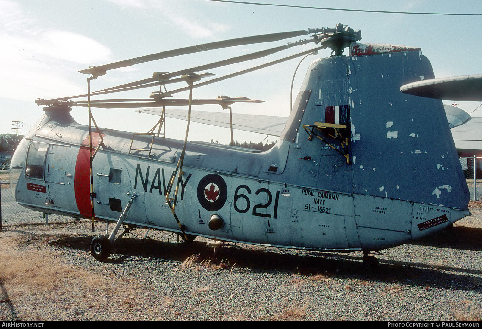 Aircraft Photo of 51-16621 | Piasecki HUP-3 Retriever | Canada - Navy | AirHistory.net #526739