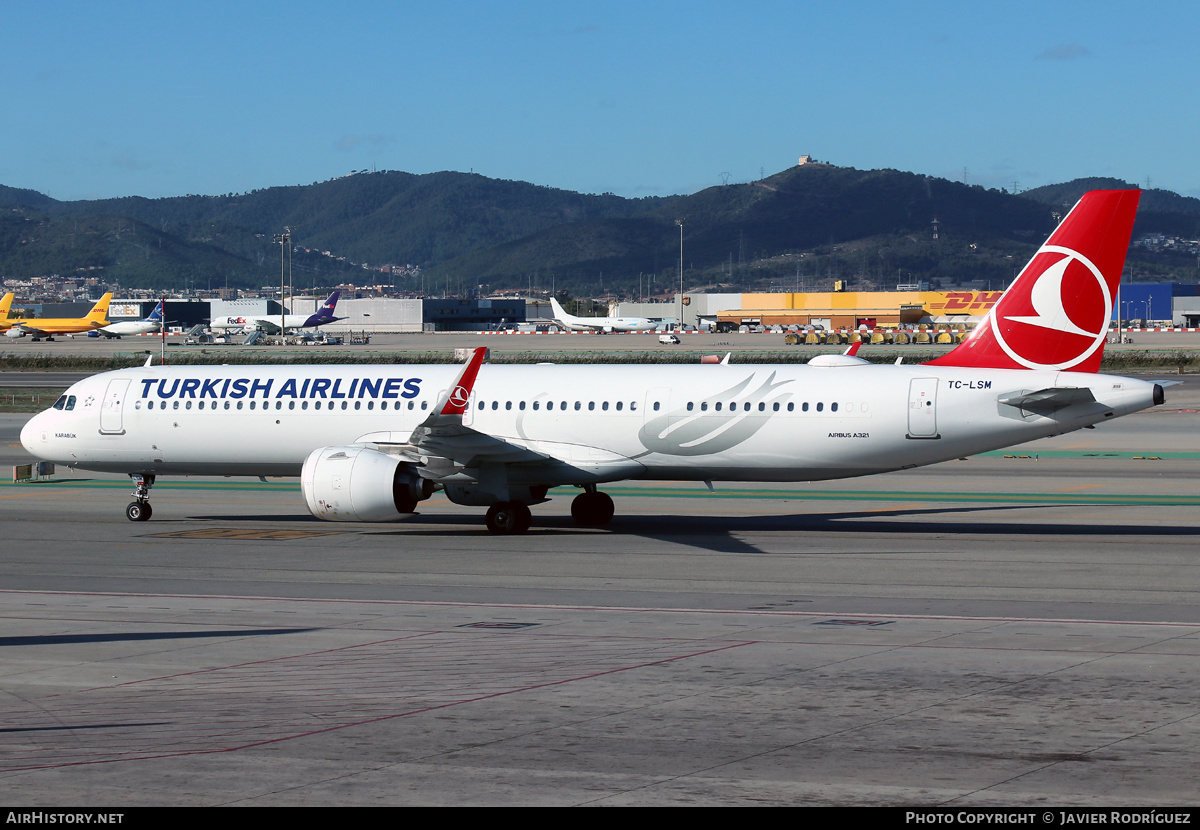 Aircraft Photo of TC-LSM | Airbus A321-271NX | Turkish Airlines | AirHistory.net #526745
