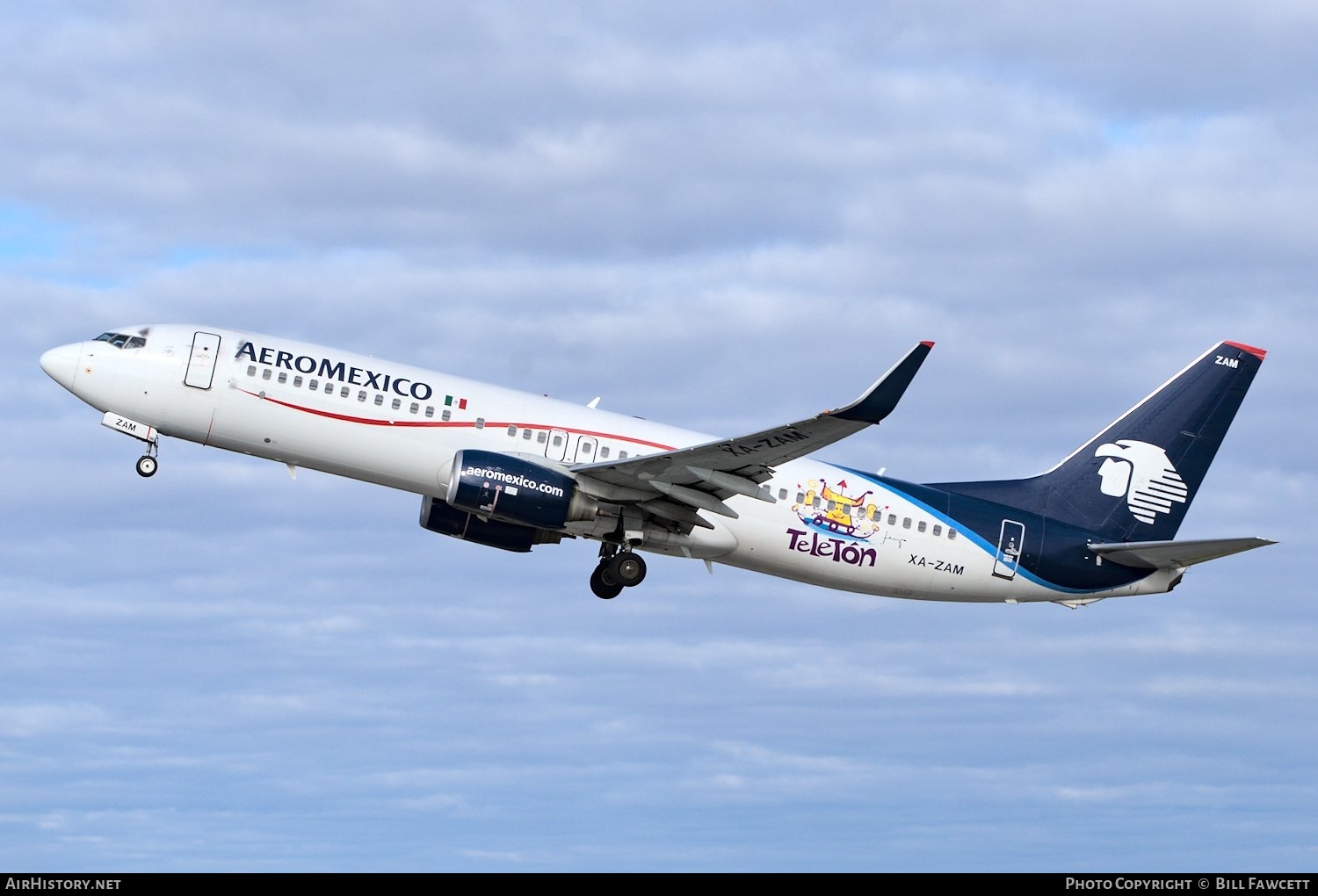 Aircraft Photo of XA-ZAM | Boeing 737-852 | AeroMéxico | AirHistory.net #526751