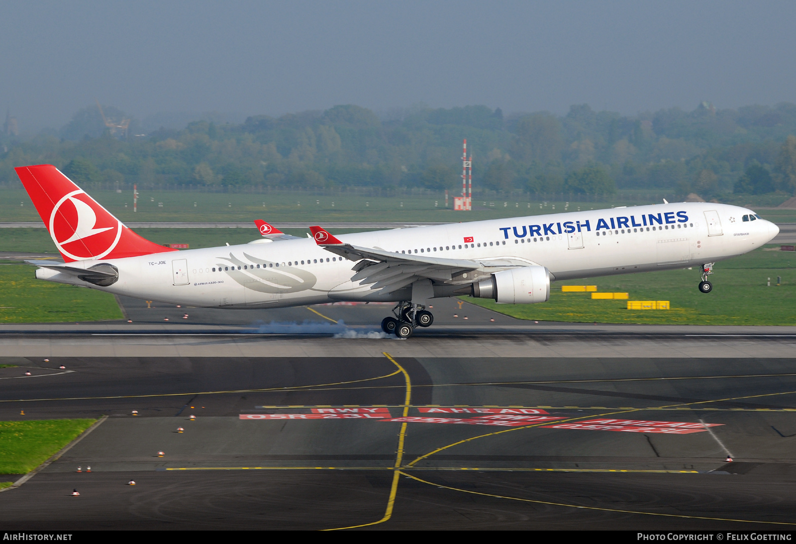 Aircraft Photo of TC-JOE | Airbus A330-303 | Turkish Airlines | AirHistory.net #526758
