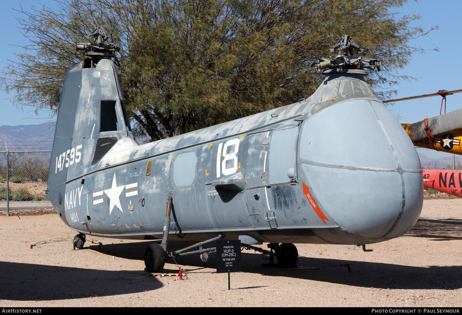 Aircraft Photo of 147595 | Piasecki UH-25C Retriever | USA - Navy | AirHistory.net #526774