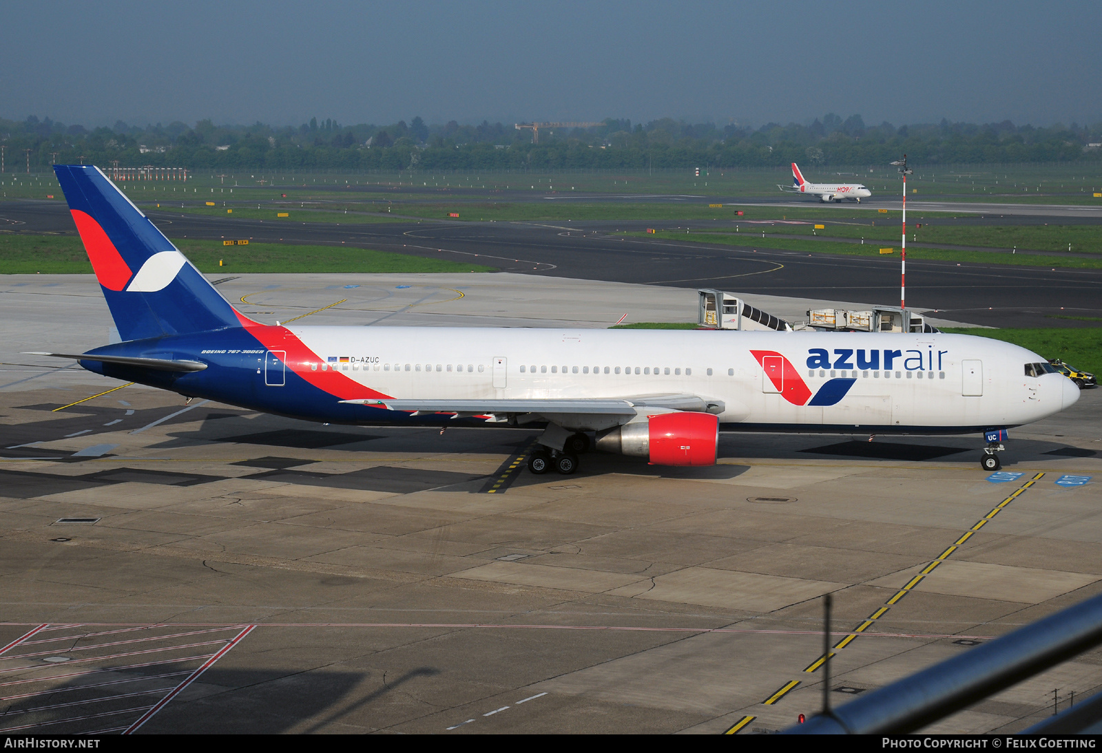 Aircraft Photo of D-AZUC | Boeing 767-33A/ER | Azur Air | AirHistory.net #526780