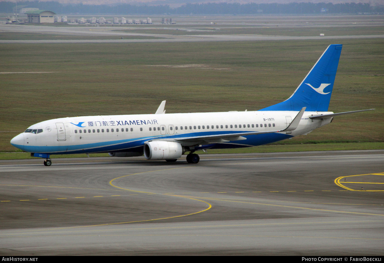 Aircraft Photo of B-1971 | Boeing 737-85P | Xiamen Airlines | AirHistory.net #526783