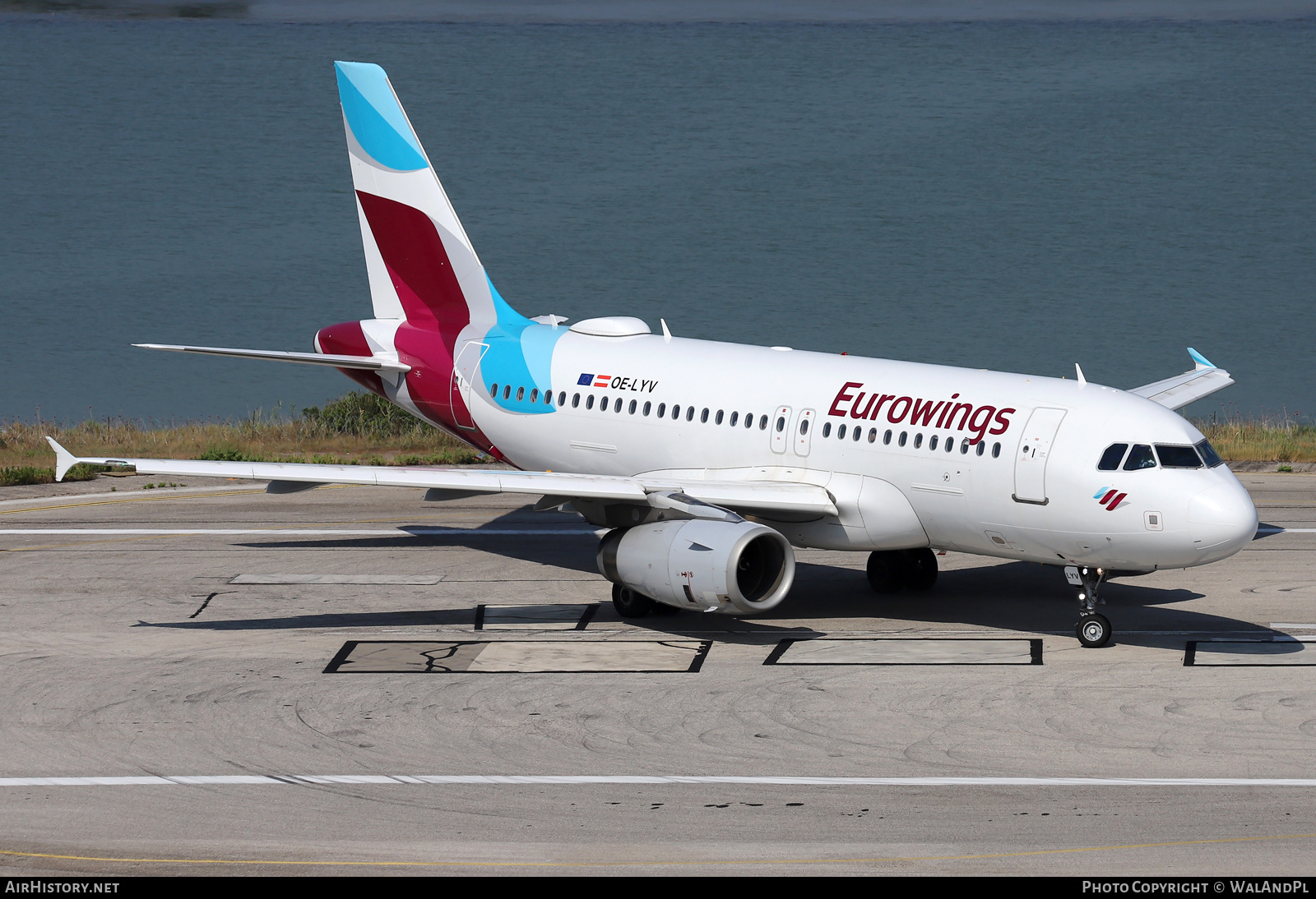 Aircraft Photo of OE-LYV | Airbus A319-132 | Eurowings | AirHistory.net #526785