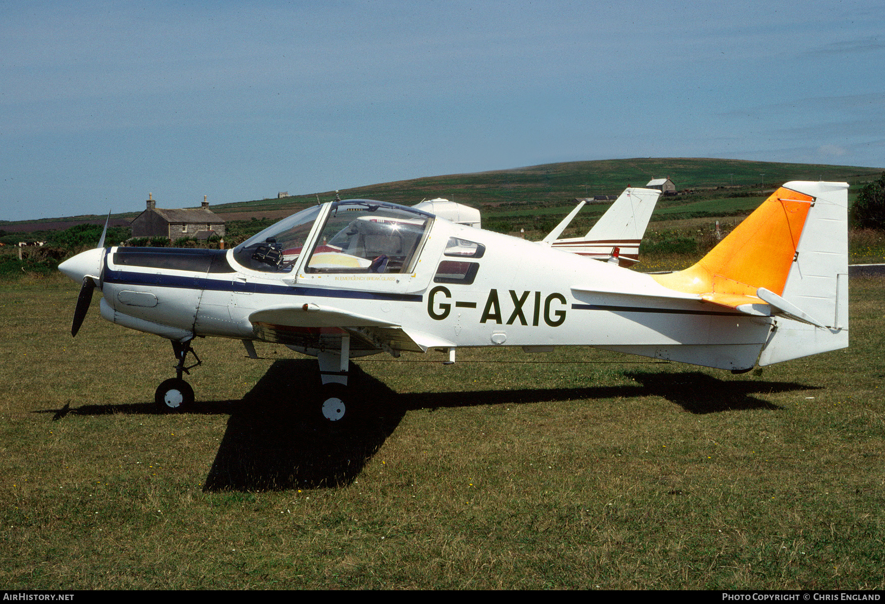 Aircraft Photo of G-AXIG | Scottish Aviation Bulldog 104 | AirHistory.net #526786