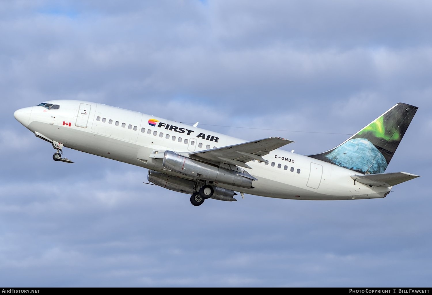 Aircraft Photo of C-GNDC | Boeing 737-242C | First Air | AirHistory.net #526794