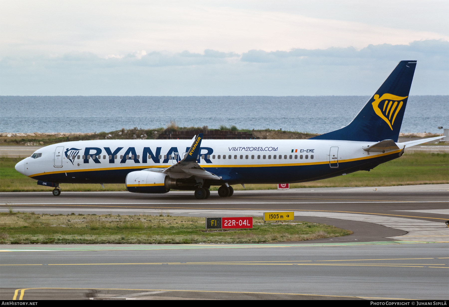 Aircraft Photo of EI-EME | Boeing 737-8AS | Ryanair | AirHistory.net #526801