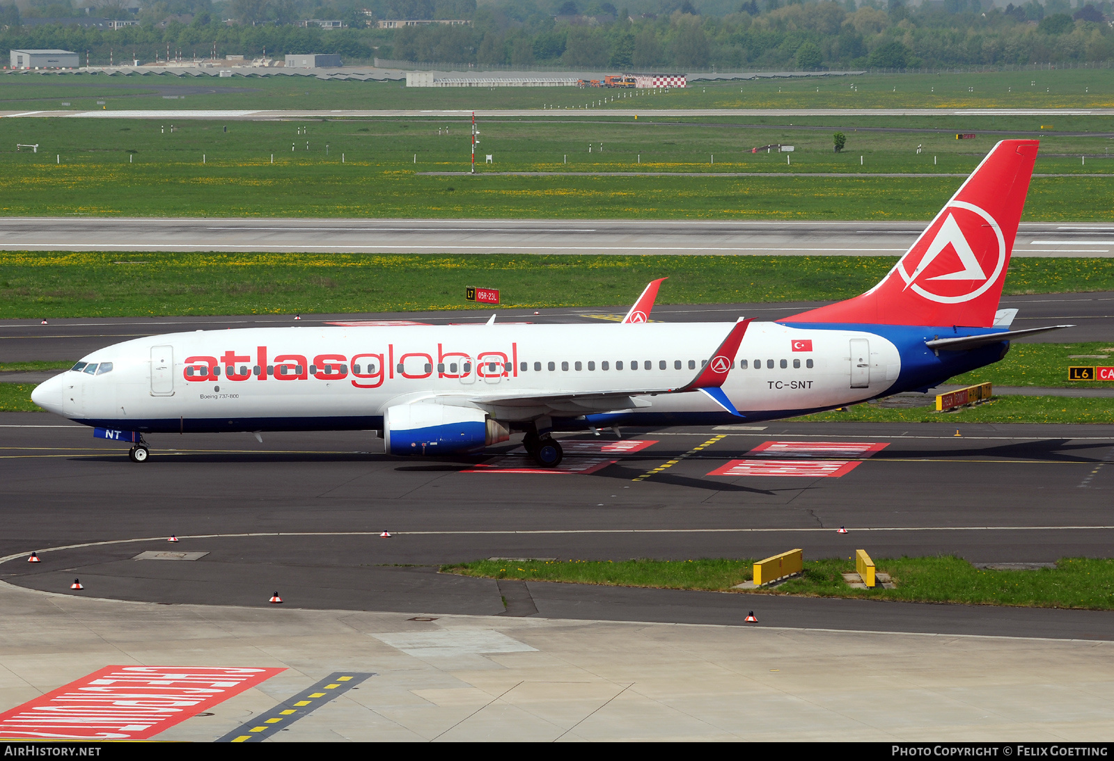 Aircraft Photo of TC-SNT | Boeing 737-8HC | AtlasGlobal Airlines | AirHistory.net #526821