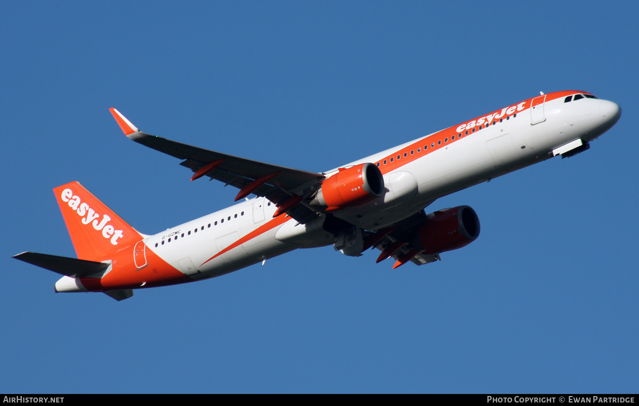 Aircraft Photo of G-UZMC | Airbus A321-251NX | EasyJet | AirHistory.net #526825