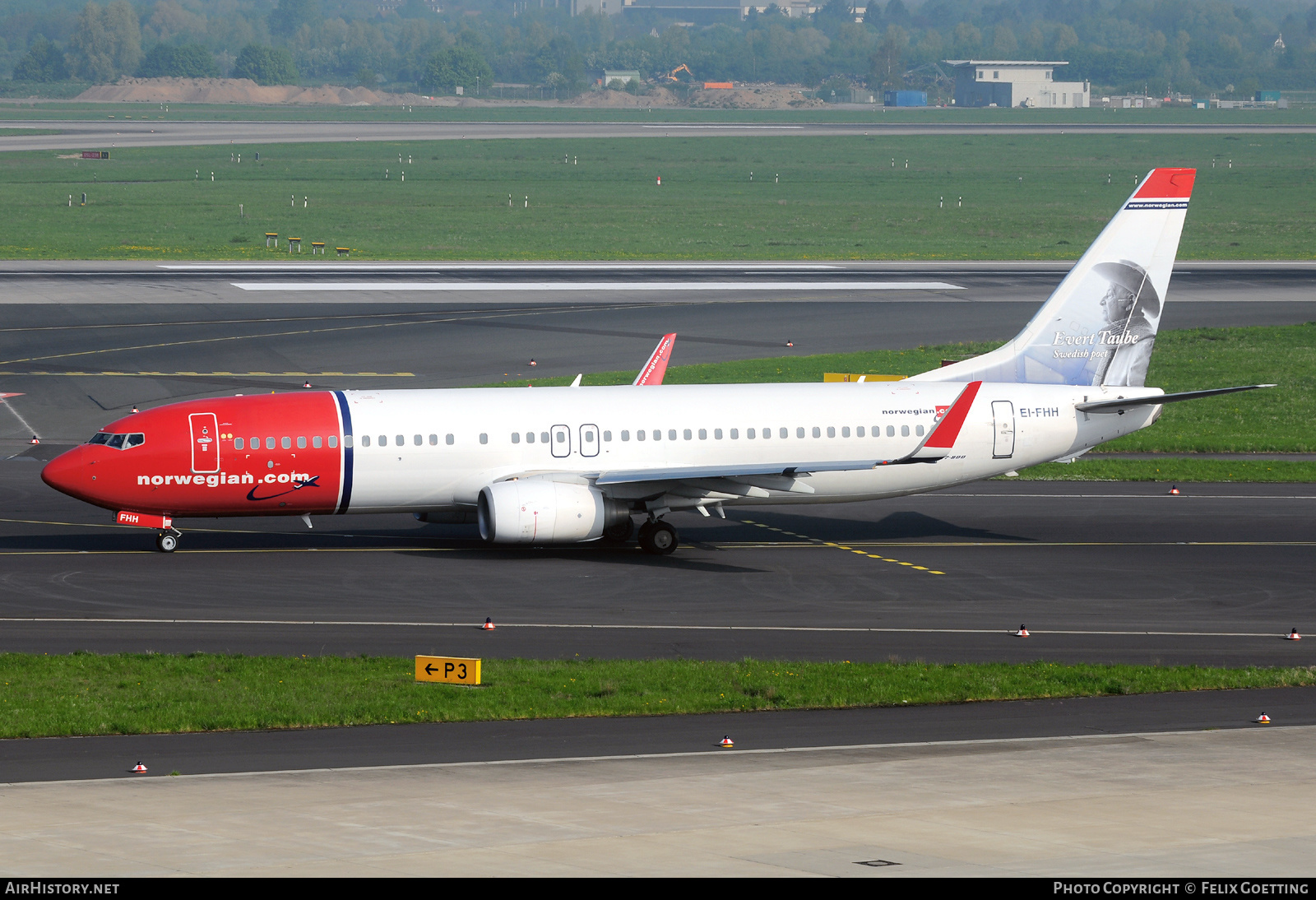 Aircraft Photo of EI-FHH | Boeing 737-8FZ | Norwegian | AirHistory.net #526829