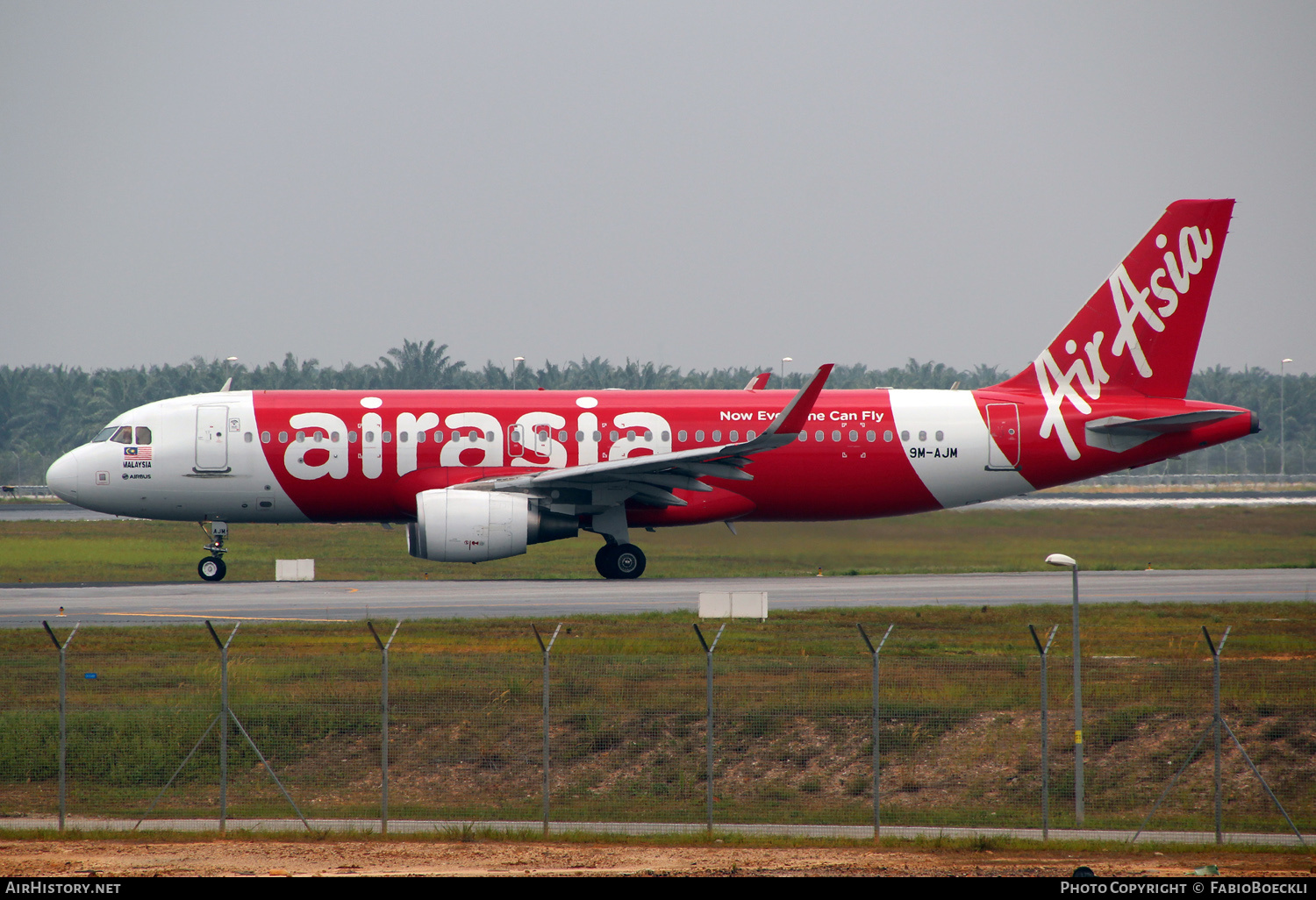 Aircraft Photo of 9M-AJM | Airbus A320-216 | AirAsia | AirHistory.net #526842