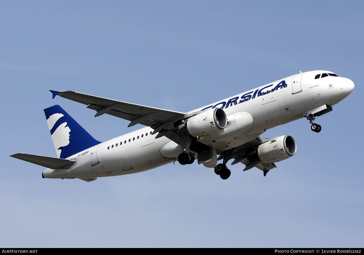 Aircraft Photo of F-HZDP | Airbus A320-214 | Air Corsica | AirHistory.net #526843