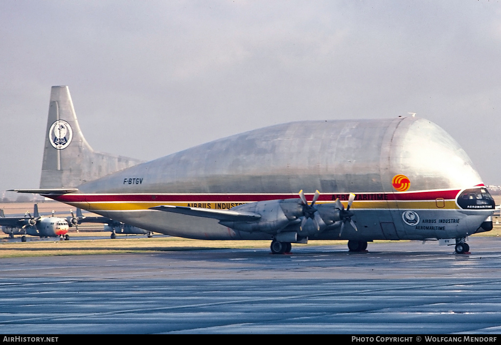 Aircraft Photo of F-BTGV | Aero Spacelines 377SGT Super Guppy Turbine | Aéromaritime | AirHistory.net #526844