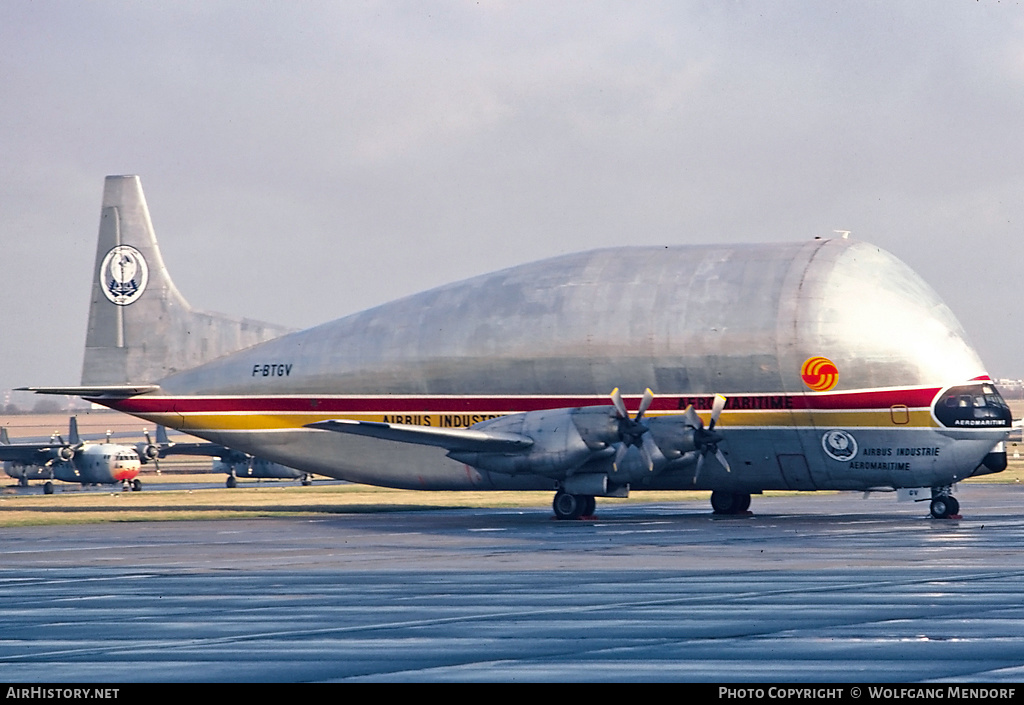 Aircraft Photo of F-BTGV | Aero Spacelines 377SGT Super Guppy Turbine | Aeromaritime | AirHistory.net #526844