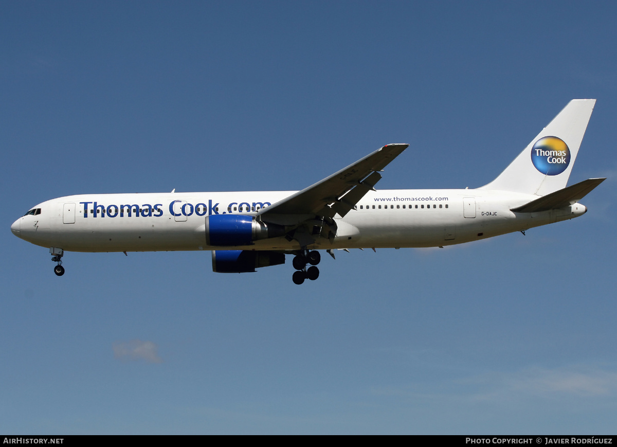 Aircraft Photo of G-DAJC | Boeing 767-31K/ER | Thomas Cook Airlines | AirHistory.net #526849
