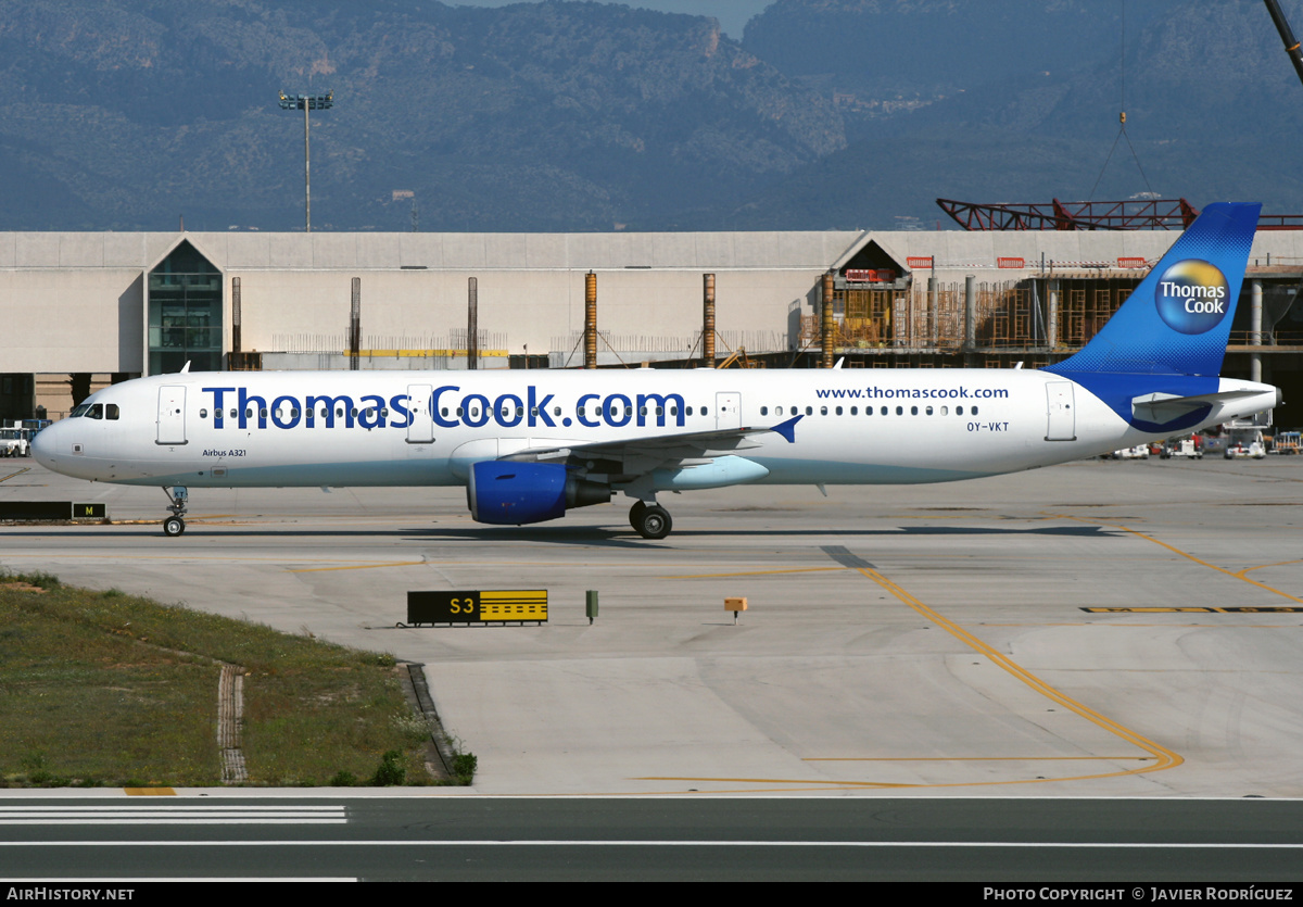 Aircraft Photo of OY-VKT | Airbus A321-211 | Thomas Cook Airlines Scandinavia | AirHistory.net #526852