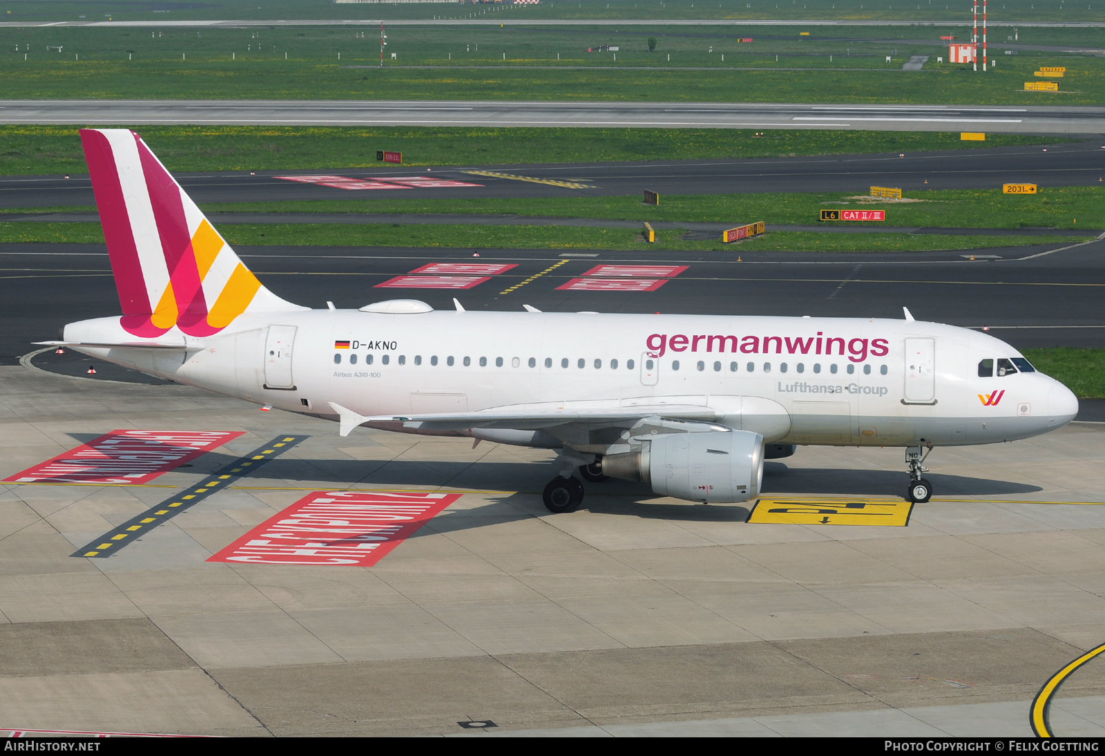Aircraft Photo of D-AKNO | Airbus A319-112 | Germanwings | AirHistory.net #526872