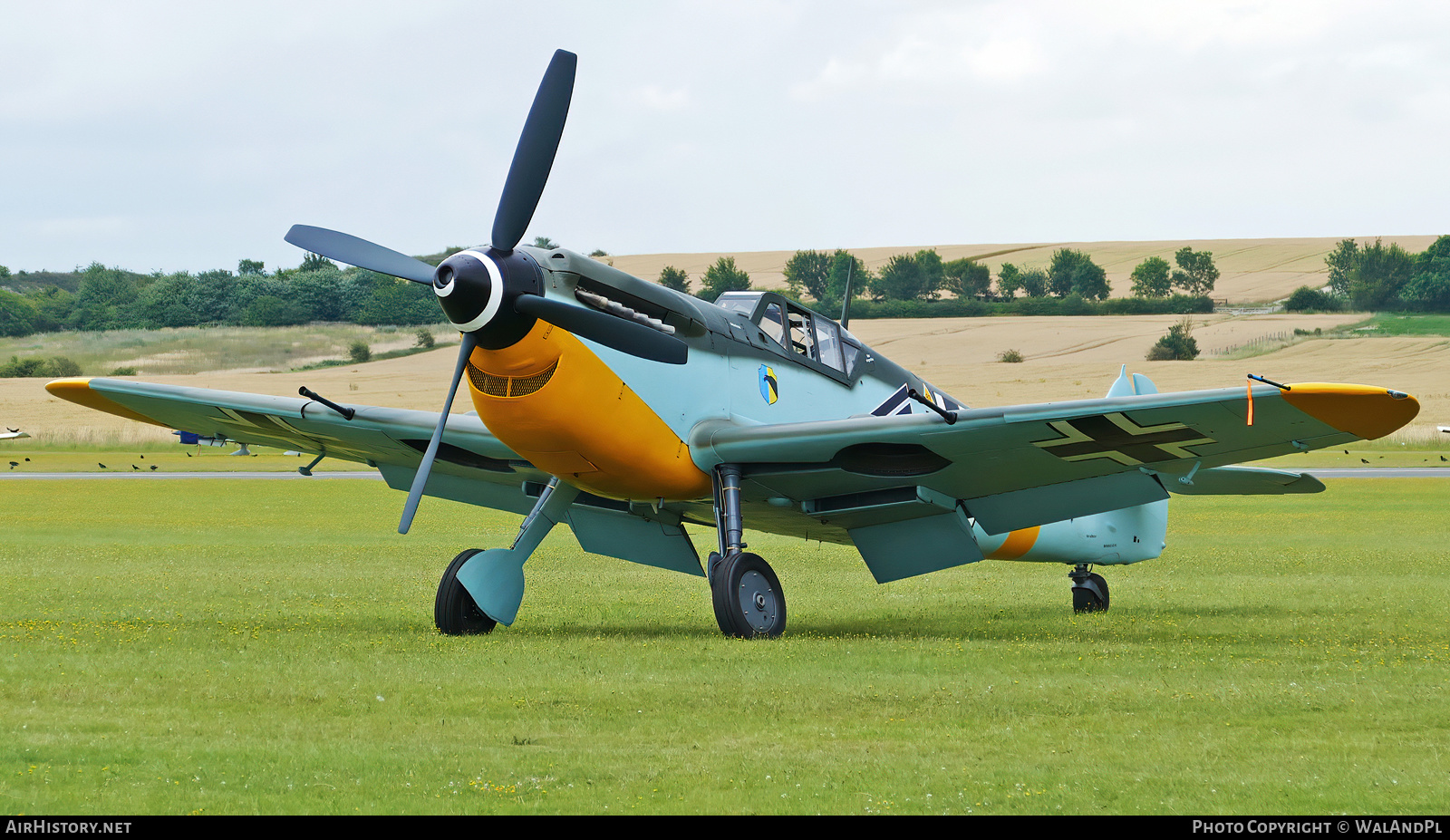 Aircraft Photo of G-AWHR | Hispano HA-1112-M1L Buchon | Germany - Air Force | AirHistory.net #526886
