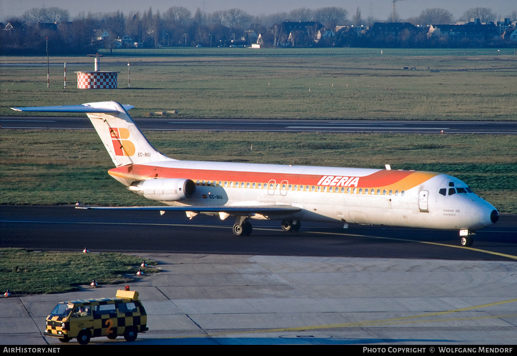 Aircraft Photo of EC-BIU | McDonnell Douglas DC-9-32 | Iberia | AirHistory.net #526893