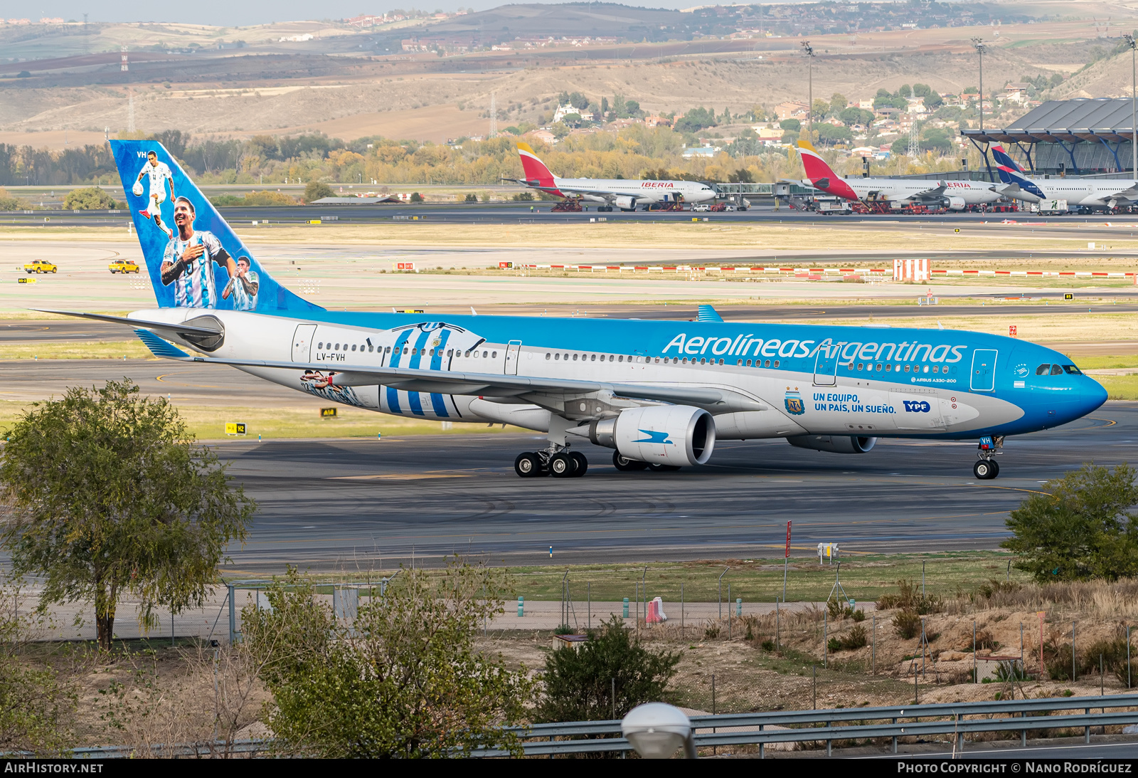 Aircraft Photo of LV-FVH | Airbus A330-202 | Aerolíneas Argentinas | AirHistory.net #526895