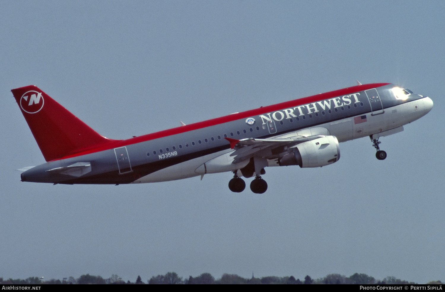 Aircraft Photo of N335NB | Airbus A319-114 | Northwest Airlines | AirHistory.net #526900